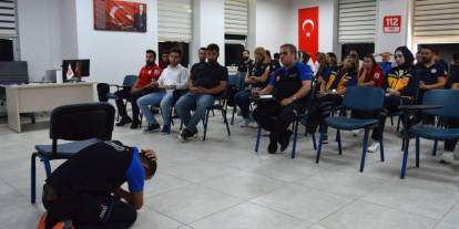 Şırnak 112’de deprem tatbikatı: ‘Çök-Kapan-Tutun’ uygulandı