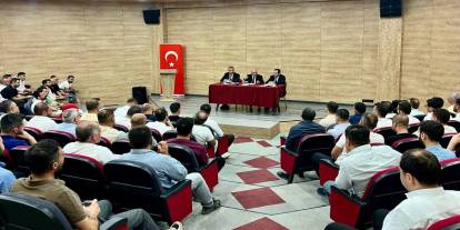 Şırnak’ta lise ve ortaokul müdürleriyle yeni eğitim yılı toplantısı