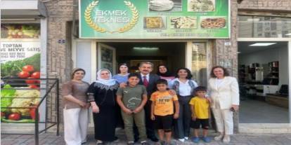 Vali Ekici’den kadın girişimci Dilşah Uğur’a ziyaret