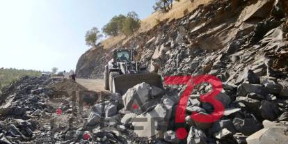 Bestler Dereler’de 50 kilometrelik Yol Çalışması