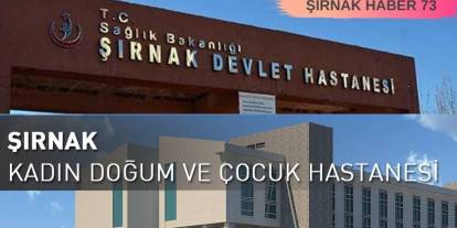 Şırnak'ta Bu İki Doktora Randevu Bulamayanlara Fırsat: Mesai Dışı Poliklinik Hizmeti Verilecek