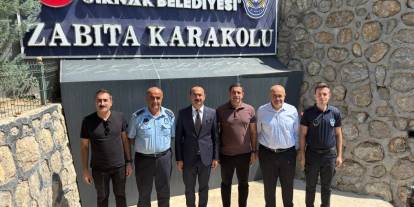 Zabıta Haftası’nda Başkanlardan Zabıta Müdürü Birlik’e Ziyaret