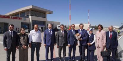 AK Parti heyeti “Türkiye Yüzyılı Buluşmaları” için Şırnak’a geldi