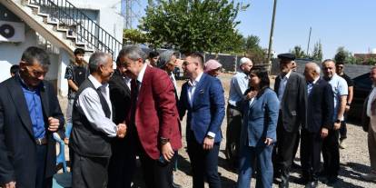 Şırnak Milletvekili Tatar, Silopi'de köyleri ziyaret etti