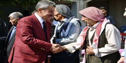 AK Parti Şırnak Milletvekili Tatar, Silopi'de köyleri ziyaret etti