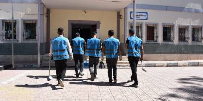 Şırnak’ta Denetimli Serbestlik Yükümlülerinden Okullara Destek