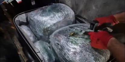 Yolcu otobüsünde kilolarca uyuşturucu ele geçirildi