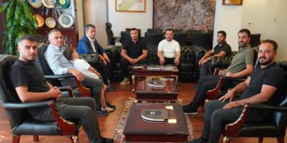 Şırnak 2. Sanayi Sitesi Kooperatifi’nden Başkan Yarka’ya ziyaret
