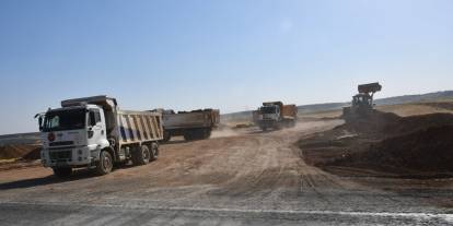 Cizre-Silopi yolunda çalışmalar sürüyor: 17 kilometrelik bölüm tamamlandı