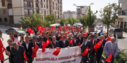 Şırnak’ta Gaziler Günü için anlamlı yürüyüş