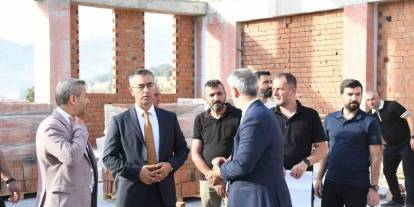 Şırnak’ta Dev Spor Ve Gençlik Yatırımları Yerinde İncelendi