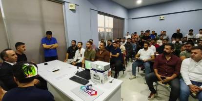 Silopi’de 40 takımın mücadele edeceği turnuvanın kura çekimi yapıldı