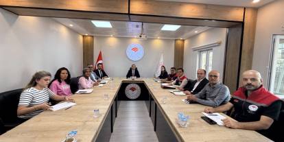 Şırnak’ta Tarım Ve Orman Müdürlüğünde Haftalık Toplantı