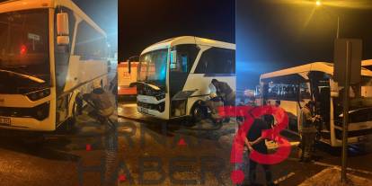 Şırnak’ta Yolcu Midibüsü Alev Aldı!