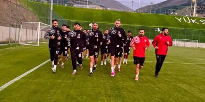 Kupadan elenen Cizre Belediyespor kampa girdi: Lig hazırlıkları başladı