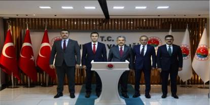 Şırnak Valisi Ekici, Ceza İşleri Genel Müdürlüğü heyetini kabul etti