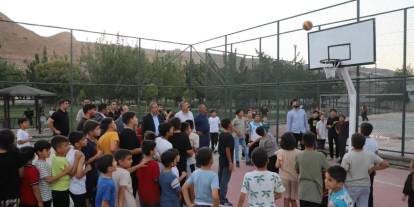 Cizre’de Semt Sahaları Yenilendi: Gençler İçin Spor Alanları İncelendi