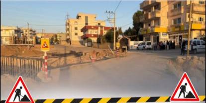 Cizre’de köprü yenileme çalışması başladı: Trafik başka sokaktan sağlanacak