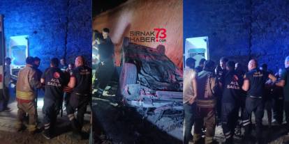 Şırnak’ta otomobil uçuruma yuvarlandı: 1 yaralı