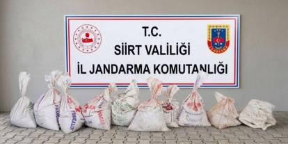 Siirt’te yüzlerce kilo fıstık çalan hırsızlar suçüstü yakalandı