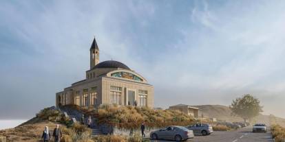 Cudi Dağı Sefine’de Hz. Nuh Camii’nin İnşaatı Sürüyor! İşte Son Hali