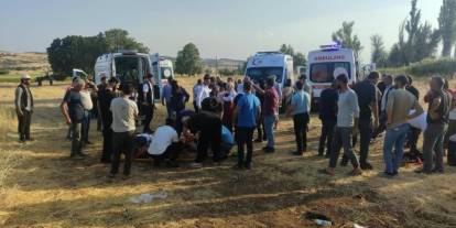 Diyarbakır'da otomobil devrilmesi sonucu 4'ü çocuk 9 kişi yaralandı