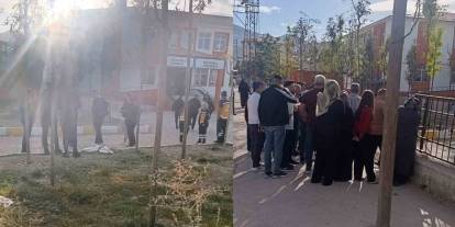 Kız öğrenci okula pompalı tüfekle geldi: Ortalık karıştı