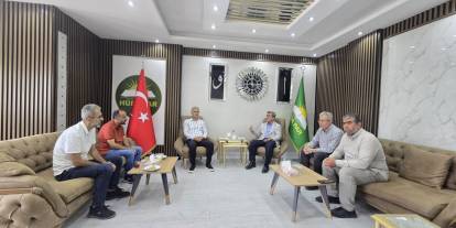 Şırnak Basınından HÜDA PAR İl Başkanı Nasuh Sevinik’e Hayırlı Olsun Ziyareti