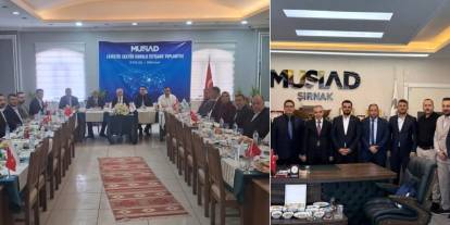 MÜSİAD Lojistik Sektör Kurulu Şırnak’ta temaslarda bulundu