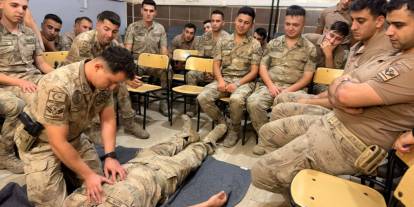 Şırnak’ta Mehmetçik İçin Önemli Eğitim: Doğru Müdahale Hayat Kurtaracak