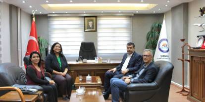 ABD Adana Konsolosluğu yetkililerinden Şırnak TSO’ya ziyaret