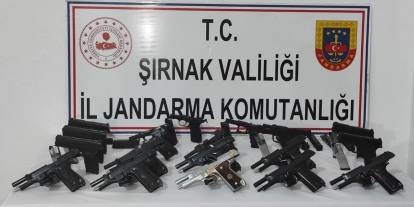 Şırnak’ta 3 TIR’a operasyon: 19 tabanca ve uyuşturucu ele geçirildi