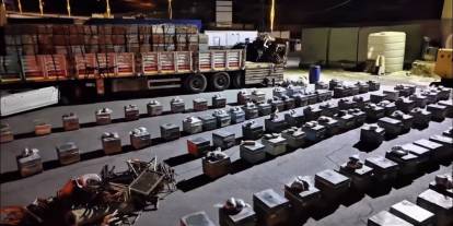 Hakkari’de arı kovanlarına gizlenmiş 91 kilo uyuşturucu ele geçirildi