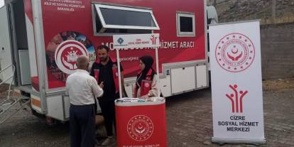 Güçlükonak’ta Mobil Sosyal Hizmet Aracıyla Vatandaşlara Yerinde Destek