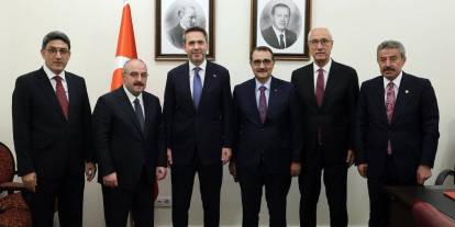 AK Parti Şırnak Milletvekili Tatar’dan Bakan Bayraktar’a ziyaret