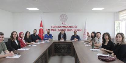 Cizre’de öğrencilerin psikososyal güvenliği için kriz planlaması yapıldı