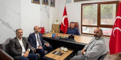 Başkan Ertaş’tan MHP Şırnak Merkez İlçe Başkanlığına ziyaret