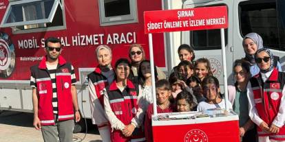 Mobil Sosyal Hizmet Aracı Şırnak’ta Vatandaşlarla Buluştu