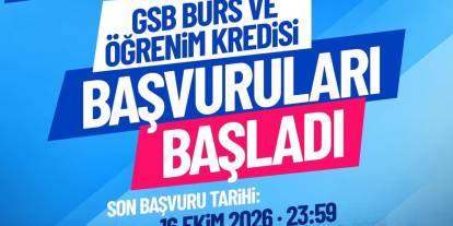GSB Burs ve Öğrenim Kredisi Başvuruları Başladı