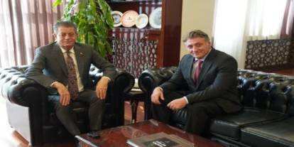 Şırnak İl Emniyet Müdürü Yavuz Doğan’dan Başkan Yarka’ya Ziyaret