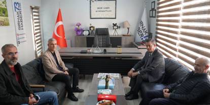 Başkan Mehmet Yarka’dan Şırnak Haber Gazetesi’ne 26. Yıl Ziyareti