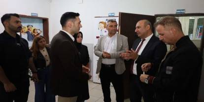 Ortabağ Beldesindeki Okullar, Kaymakam Kaya Tarafından Ziyaret Edildi