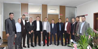MÜSİAD Şırnak’tan TSO Başkanı Lokman Besen’e Hayırlı Olsun Ziyareti