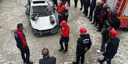 İstanbul İtfaiyesi, Şırnak İtfaiyesine 10 Gün Eğitim Verdi