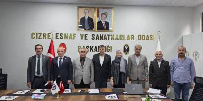 Şırnak Esnaf Odaları Cizre’de Bir Araya Geldi