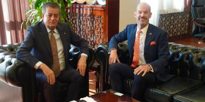 ABD Adana Konsolosu Eric Mehler’den Şırnak Belediyesine Ziyaret
