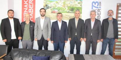 Hüda-Par’dan Şırnak Haber Gazetesi’ne 26. Yıl Ziyareti