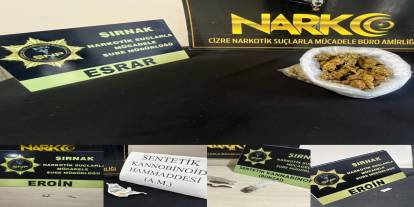 Şırnak’ta 1 haftada 133 Şüpheli Gözaltına alındı