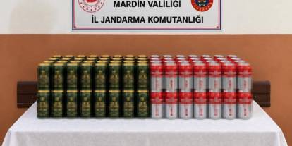 Mardin'de 8 milyon liralık kaçak ürün ele geçirildi