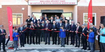 Adıyaman’da Cami Ve Hafızlık Kursu Dualarla Açıldı